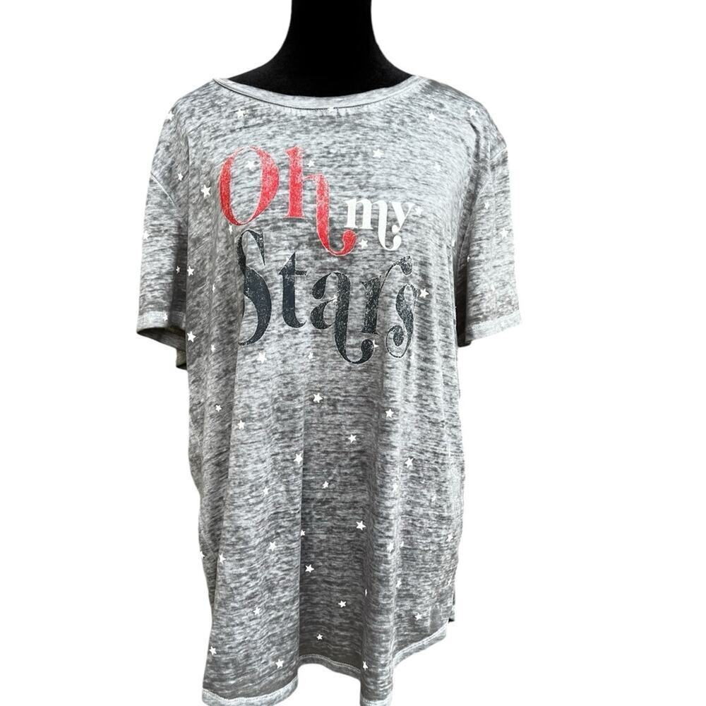Maurices women’s size XL gray short sleeve T-shirt- PJ's